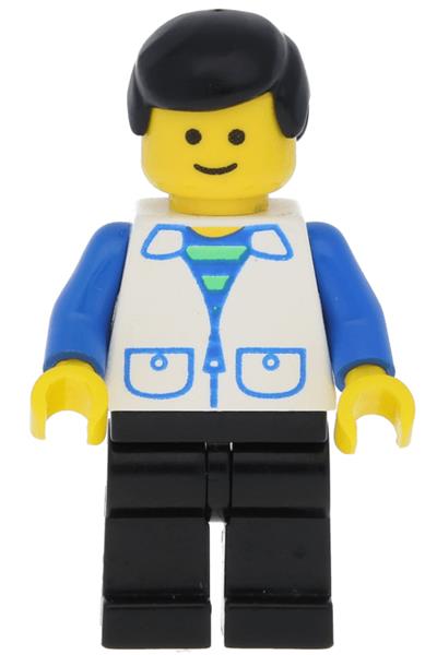 LEGO Male in White Suit Vest Minifigure trn094 | BrickEconomy