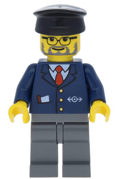 LEGO Train Conductor Minifigure trn122 | BrickEconomy