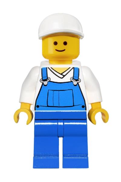 LEGO Male in Blue Overalls Minifigure twn138 | BrickEconomy