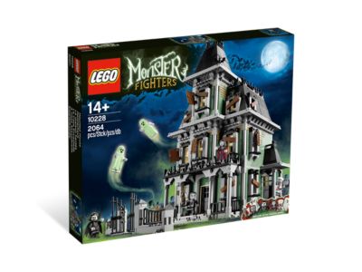 Lego Monster on sale Fighters Haunted House 10228 Retired Set AS IS UNKNOWN IF COMPLETE