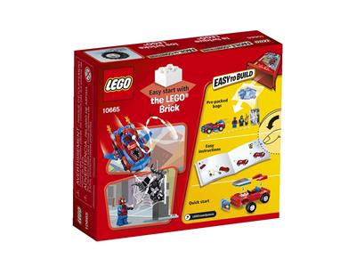 LEGO 10665 Juniors Super Heroes Spider Man Spider Car Pursuit BrickEconomy