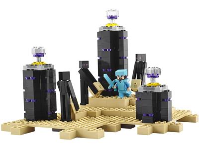The Brick Castle: LEGO Minecraft set 21117 - The Ender Dragon review