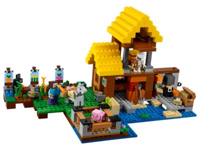 farm cottage minecraft lego