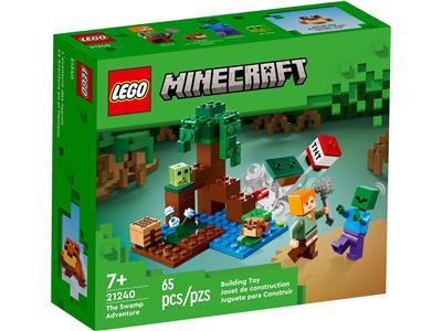 LEGO Minecraft The Swamp Adventure Set with Figures 21240