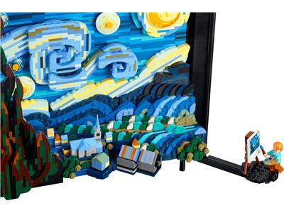 LEGO Is Recreating Van Gogh's Famous 'Starry Night' Painting Into A 3D LEGO  Set