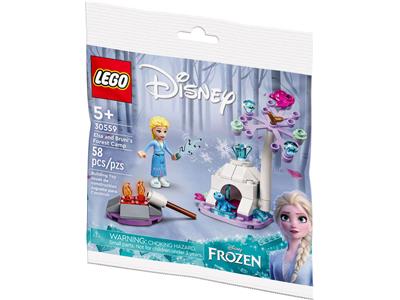 LEGO Disney Frozen Elsa e Bruni's Forest Camp - Set di sacchetti di  plastica 30559 - LEGO - Set mattoncini - Giocattoli