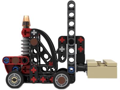 LEGO Technic Forklift with Pallet Polybag Set 30655 - The Minifigure Store  - Authorised LEGO Retailer - Buy Now Pay Later 0% Interest