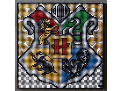 31201 LEGO Art Harry Potter Hogwarts Crests | BrickEconomy