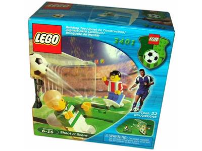 LEGO Soccer Lot - Field and Sign Pieces + 3401 set with 1 ball &  Minifigures