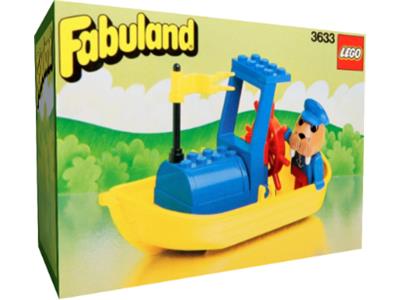 LEGO 3633 Fabuland Motor Boat with Walter Walrus | BrickEconomy
