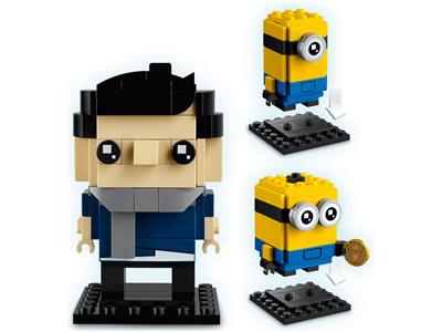 LEGO 40420 BrickHeadz Minions The Rise of Gru Gru Stuart and Otto