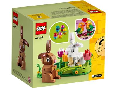 New Lot of 2 x Lego Valentine Lovebirds & Easter Rabbits 40522 40523