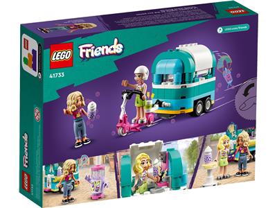 LEGO Friends Mobile Bubble Tea Shop 41733, Fun Vehicle Pretend Play Set  with Mini-Dolls and Toy Scooter for Girls and Boys Ages 6 Plus