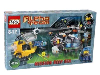 LEGO 4795 Alpha Team Mission Deep Sea Ogel Underwater Base and AT