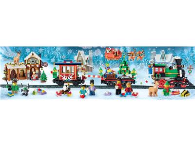 LEGO 5008258 Jigsaw Christmas Train Puzzle