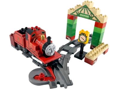 LEGO set 5552 James at fashion Knapford Station Thomas & Friends Tank engine