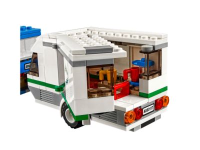 60117 VAN & CARAVAN lego city town SEALED legos set NEW suv camper trailer  RV