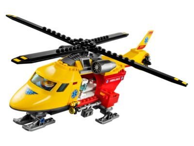 lego ambulance helicopter