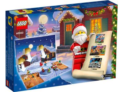 LEGO City 2022 Advent Calendar 60352 Building Toy Set (287 Pieces) 