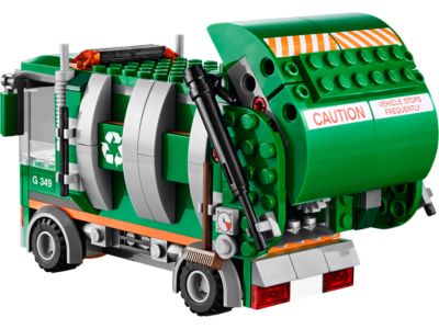 Lego dumpster online truck