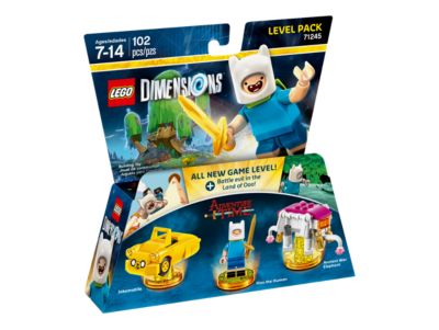 LEGO 71245 Dimensions Adventure Time Finn the Human Level Pack |  BrickEconomy