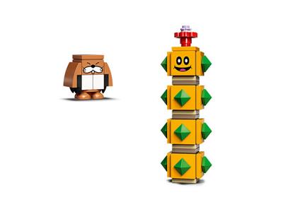 Designer Lego Super Mario Poki from the desert. Additional set of art. 71363