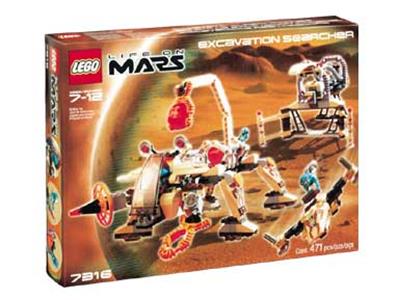 LEGO 7316 Life On Mars Excavation Searcher | BrickEconomy