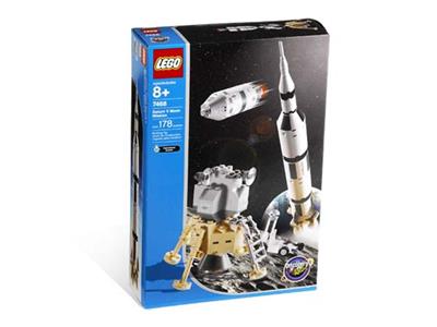 LEGO レゴ 7468 ディスカバリー 月面探査計画サターン5 - 知育玩具