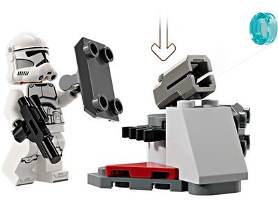[In Hand Same Day Ship!] Lego 75372 SW Clone Trooper & Battle Droid Battle  Pack