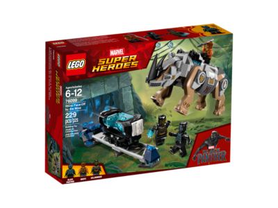 LEGO 76099 Black Panther Rhino Face Off by the Mine BrickEconomy