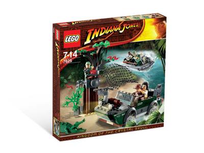 LEGO 7625 Indiana Jones Kingdom of the Crystal Skull River Chase