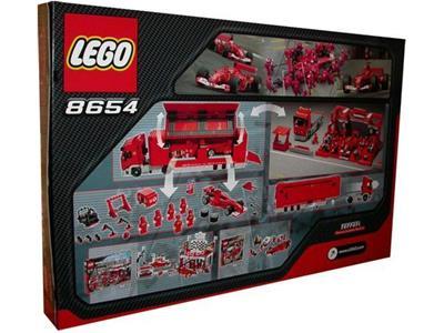 LEGO 8654 Scuderia Ferrari Truck BrickEconomy