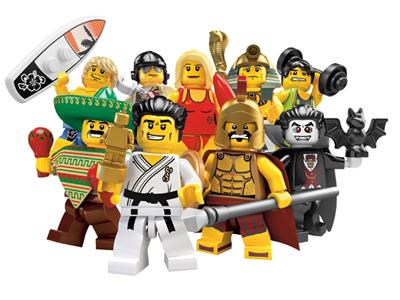 NEW MINIFIGURE SERIES 2 8684 LOT OF newest 8 SEALED PACKS