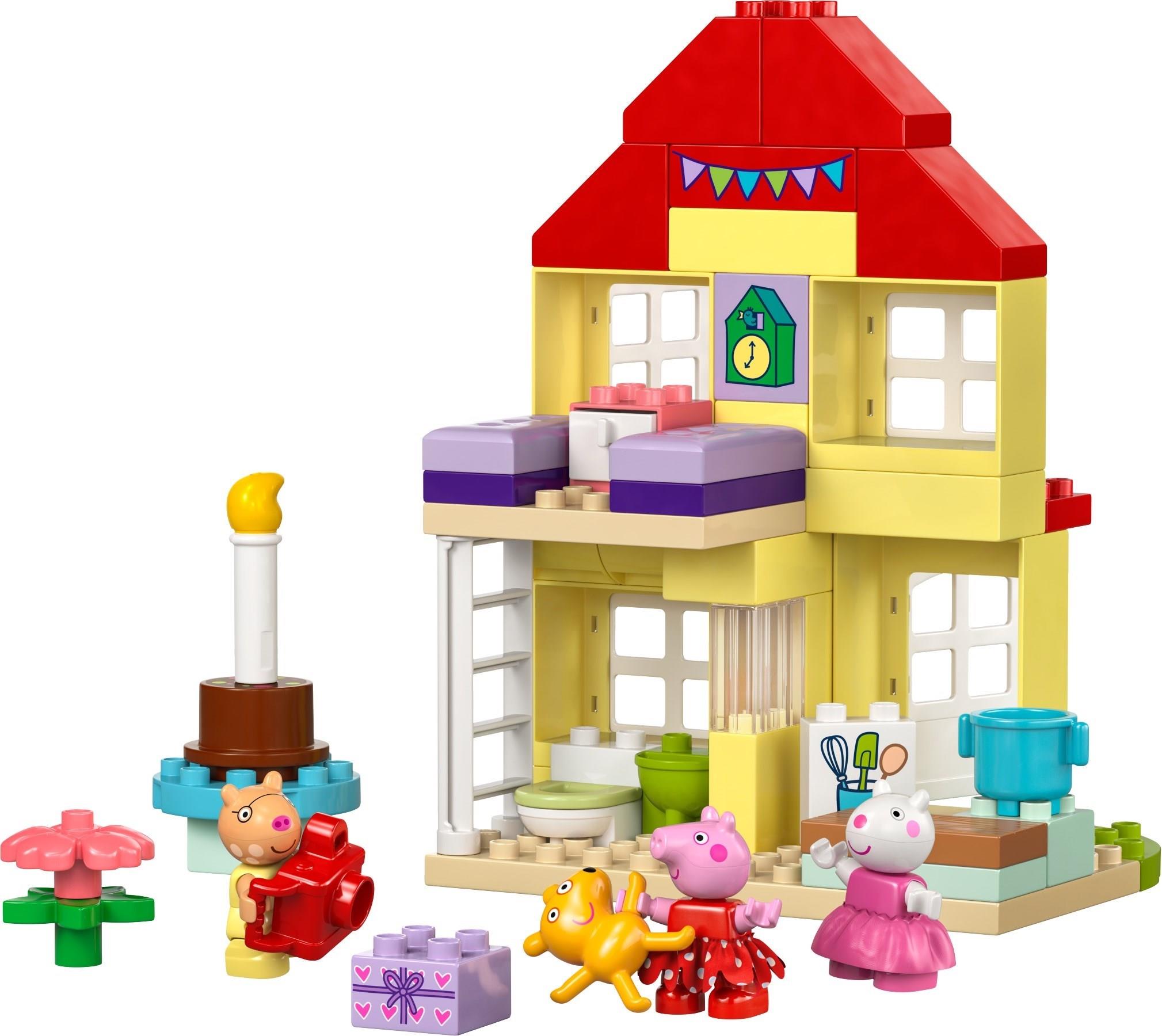 LEGO 10433 Duplo Peppa Pig Birthday House | BrickEconomy