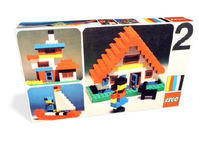 Vintage Lego Basic Building Set 7 70' 