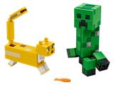 21156 LEGO Minecraft BigFig Series 2 BigFig Creeper and Ocelot