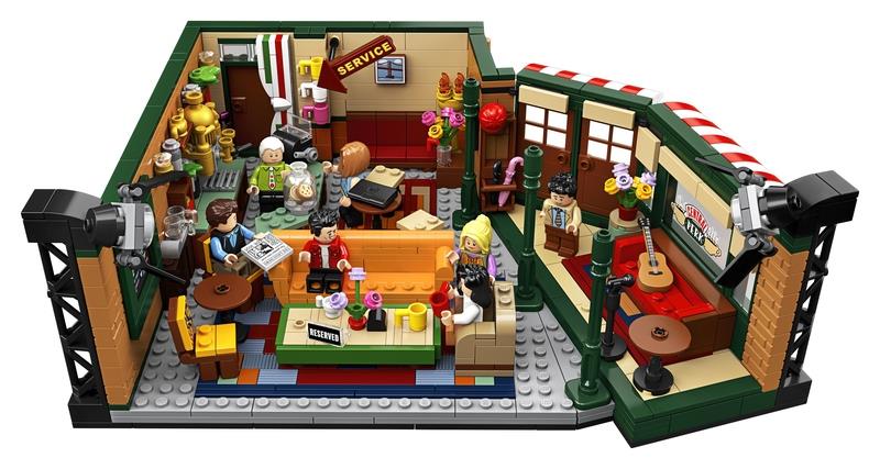 LEGO 21319 Central Perk for 16 Years and Above (1070 Pieces) Multicolor :  : Toys & Games