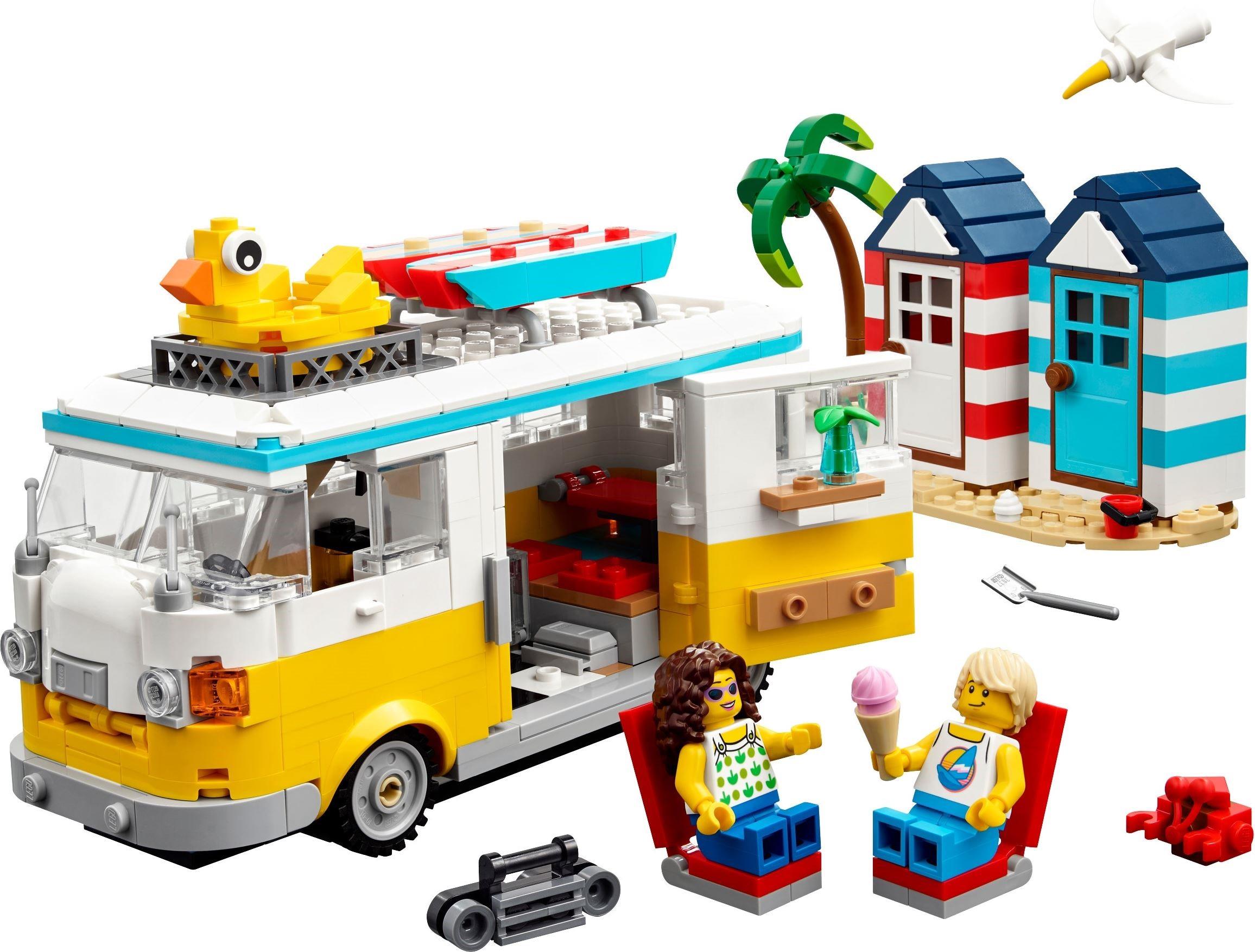 LEGO 31138 Creator 3 In 1 Beach Camper Van BrickEconomy