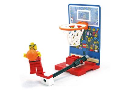 LEGO Sports NBA Slam Dunk review! 2003 set 3427! 