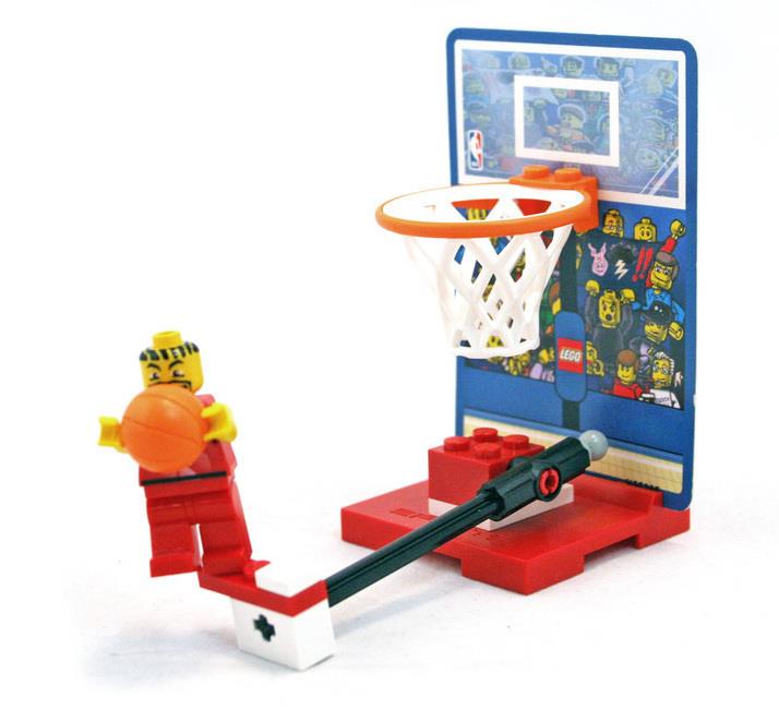  LEGO Sports NBA 1 vs. 1 Action 3428 : Toys & Games