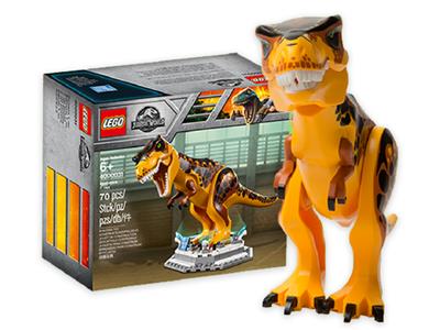 jurassic world t rex transport lego