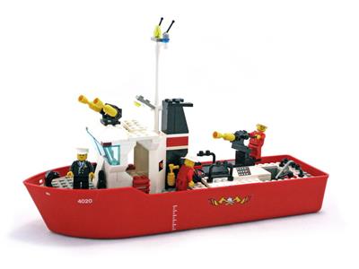 lego fire boat 4031