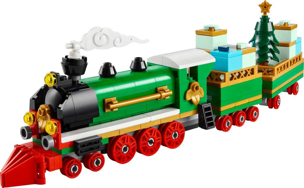 Lego christmas train deals