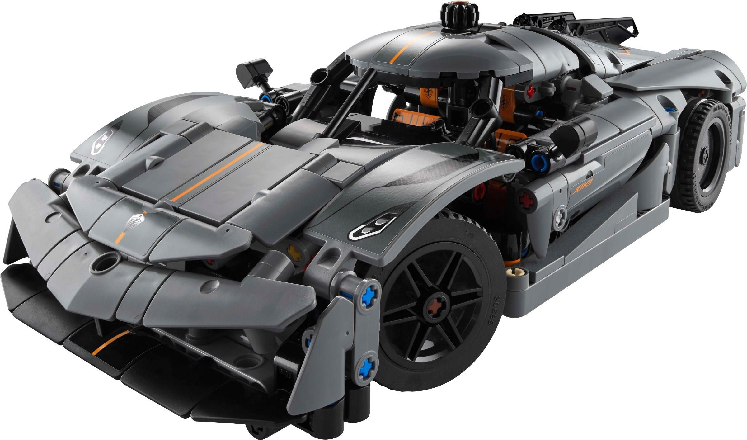 LEGO 42173 Technic Koenigsegg Jesko Absolut Grey Hypercar | BrickEconomy