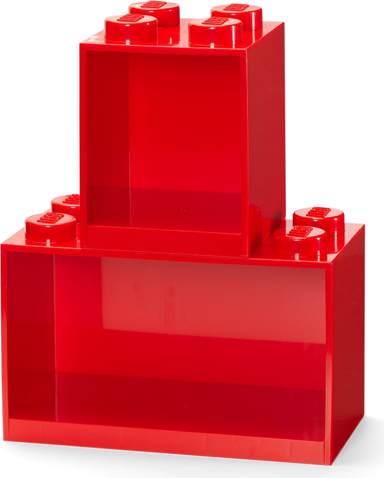 LEGO 5006922 Brick Shelf Set Red | BrickEconomy