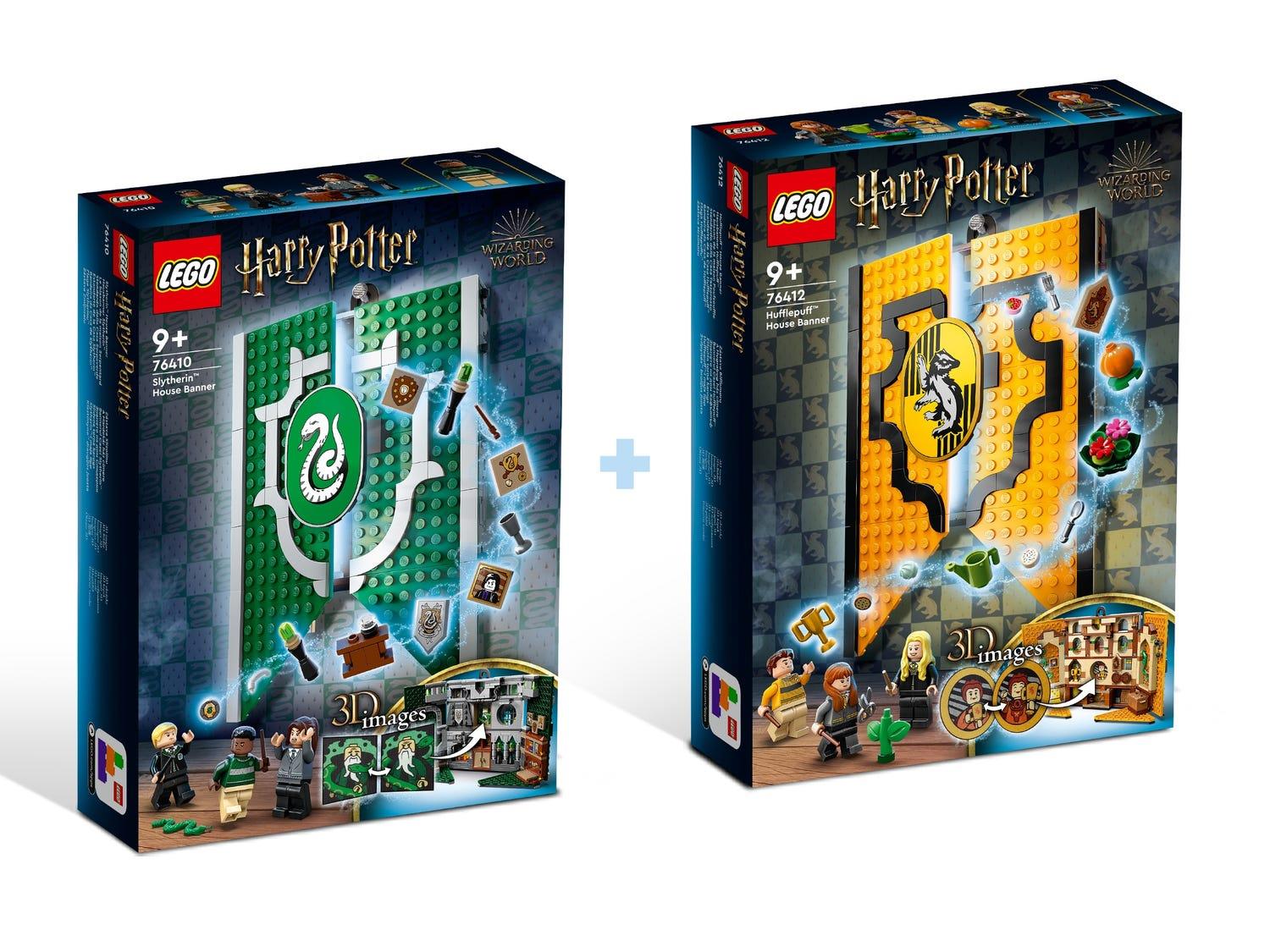 House Banners Early Review! LEGO Harry Potter 2023 