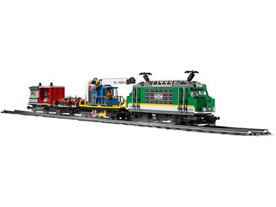 big w lego cargo train