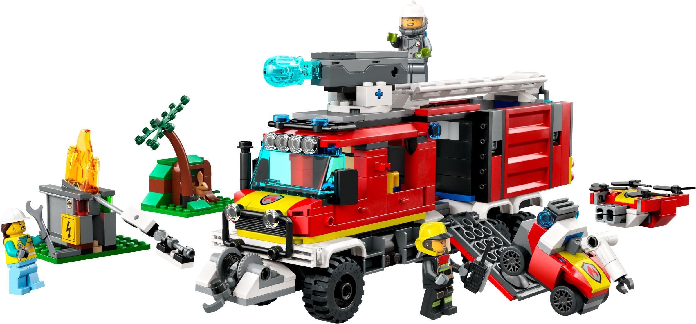 Lego 60374 City Fire Command Truck Brickeconomy 1317