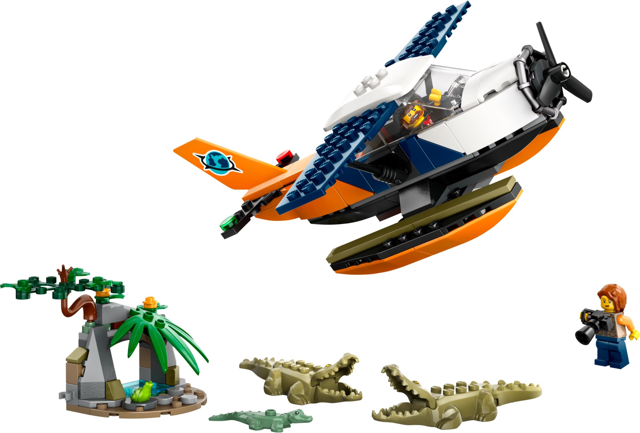 LEGO 60425 City Jungle Exploration Jungle Explorer Water Plane ...