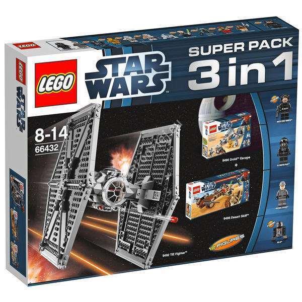 Egetræ akademisk kollision LEGO 66432 Star Wars Super Pack 3-in-1 | BrickEconomy